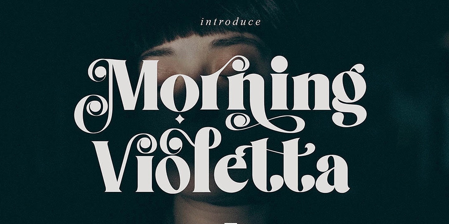 フォント Morning Violetta